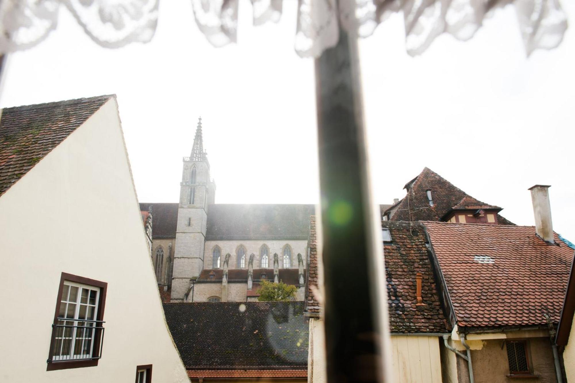 Hotel Schwarzer Adler Rothenburg ob der Tauber Exterior foto